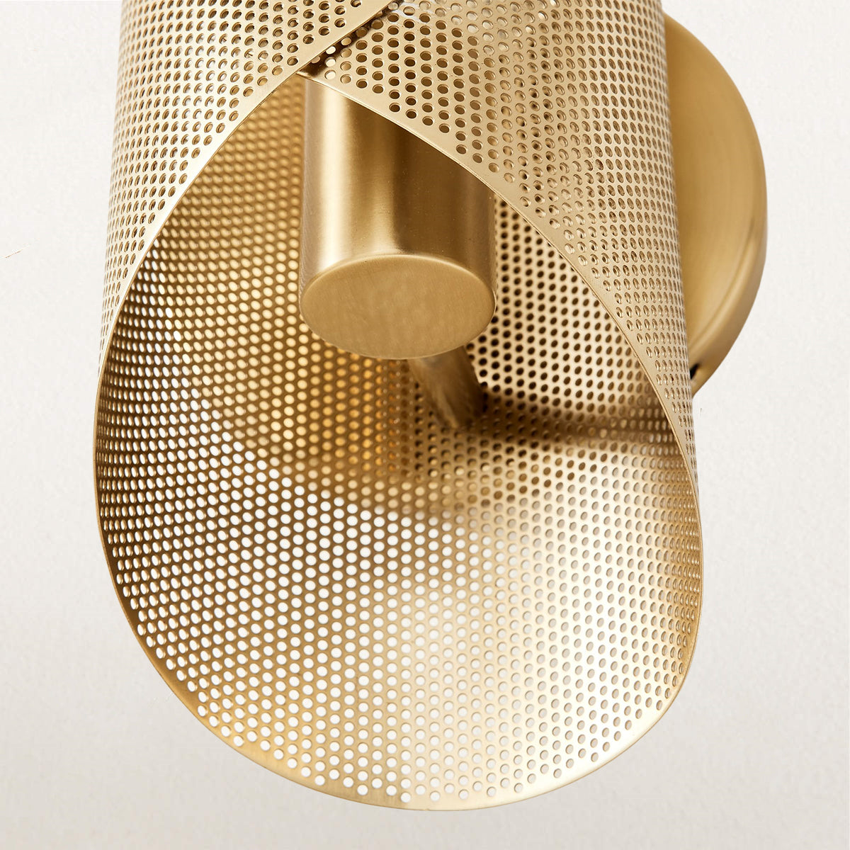 Curl Perforated Sconce