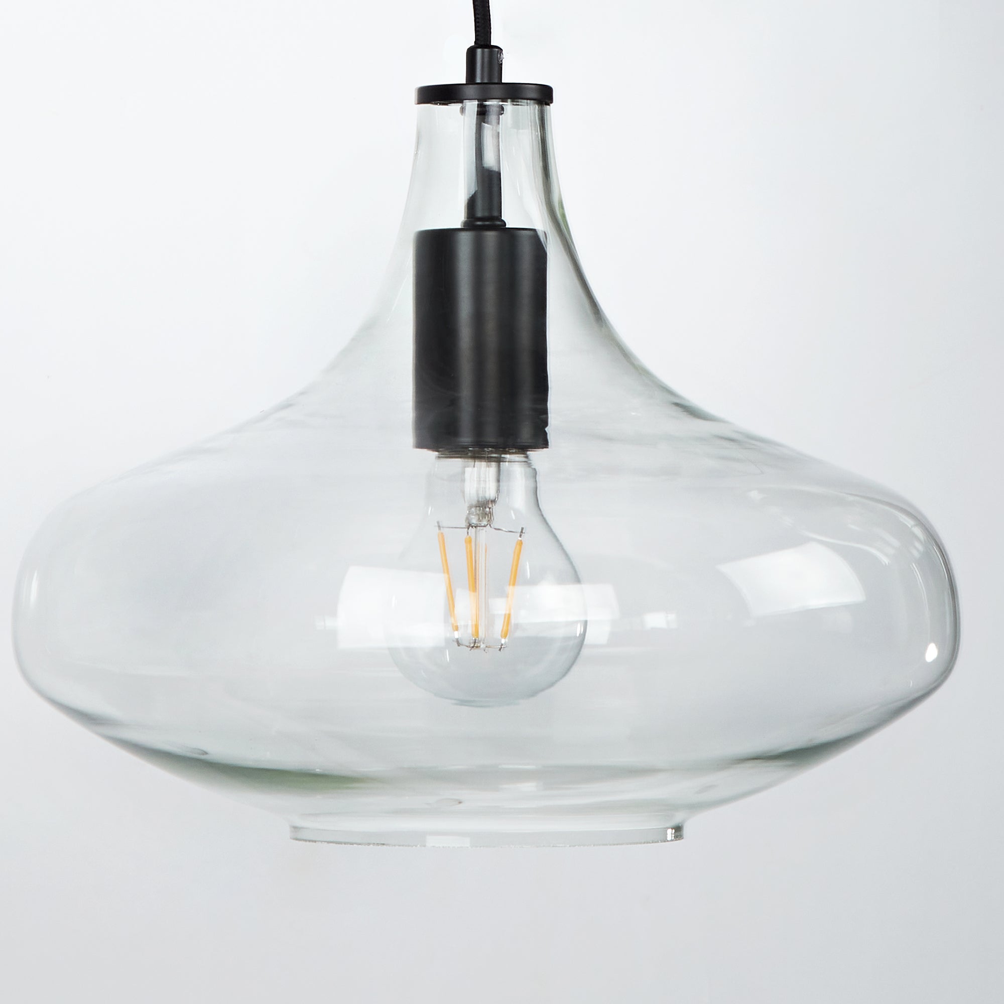 Affordable Luxury Triple Glass Pendant - Vintage Appeal with Statement Design, Perfect for Island Kitchen and Dining Room Lights