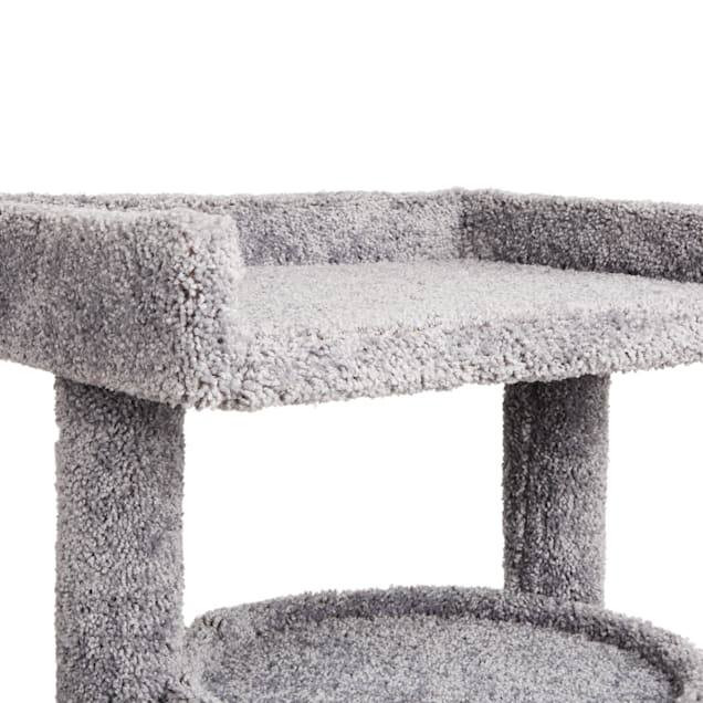 Loft Cat Tree with Carpet Diner and Condo, 20" L X 21" W X 37" H