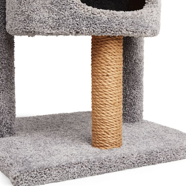 Loft Cat Tree with Carpet Diner and Condo, 20" L X 21" W X 37" H