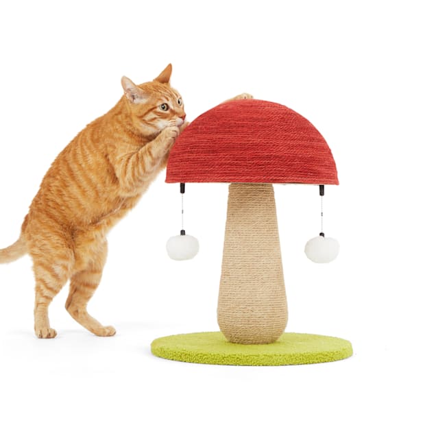 Toadstool Scratch Post for Cats