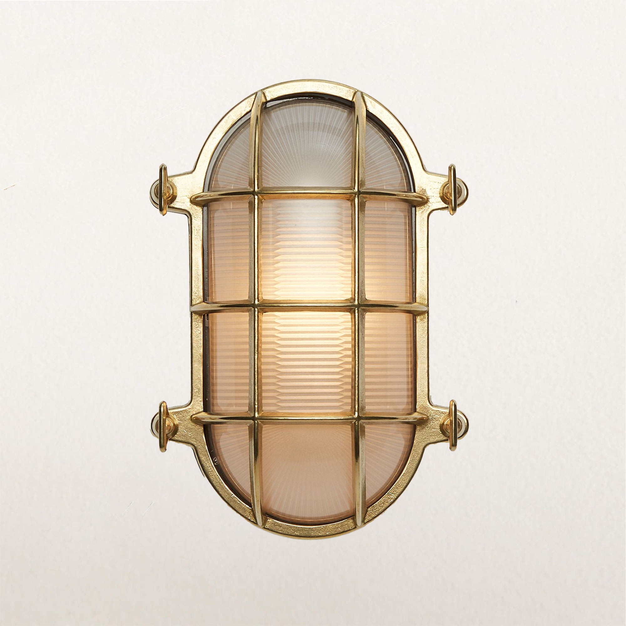 Seabeck Cage Oval Bulkhead Sconce
