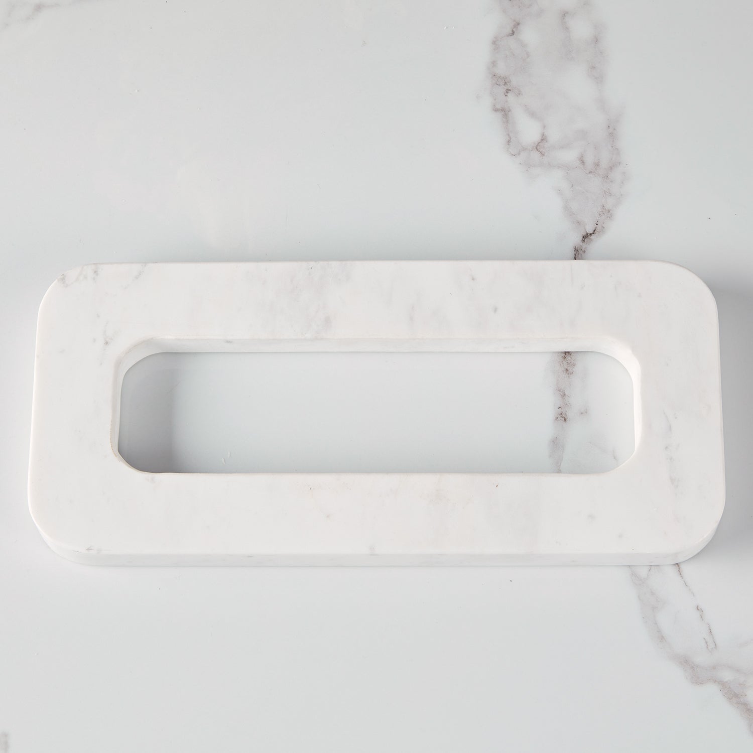 Handmade Italian Marble Trivet - Unique Hand-Carved White Marble Design for Kitchen and Dining Room Multi-functional Use