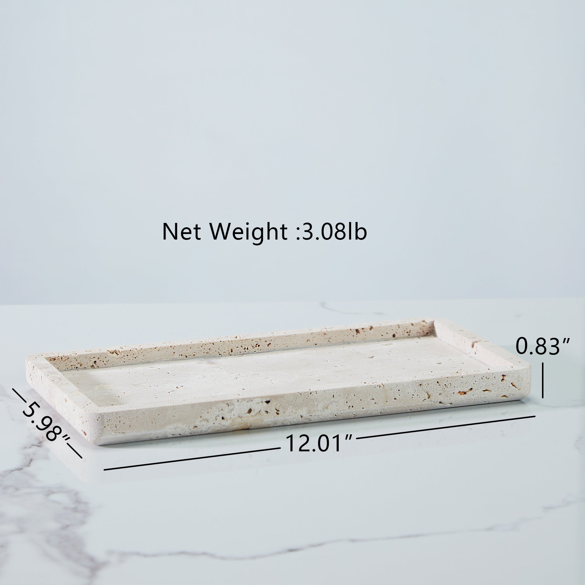 Elegant Marble/Travertine Tray Collection, Elevated Luxury Tray Collection, Bathroom Tray,Dressing Table Tray, Perfume Tray, Dressing Table Tray, Decorative Tray, Jewelry Tray, Ring Tray