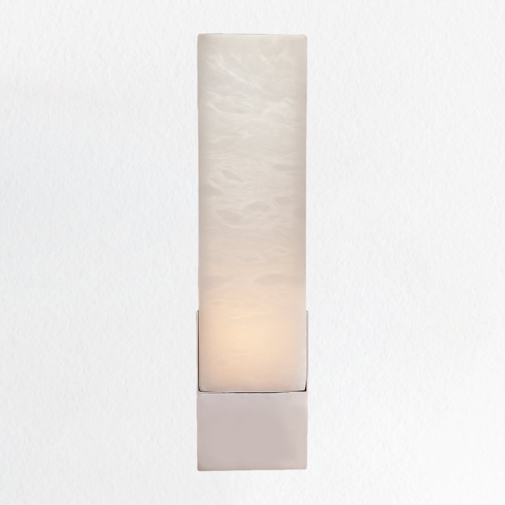 Organic Carved Alabaster Wall Sconce - Minimalist Design with E26 Socket for Elegant Bathroom, Living Room, and Dining Room Lighting