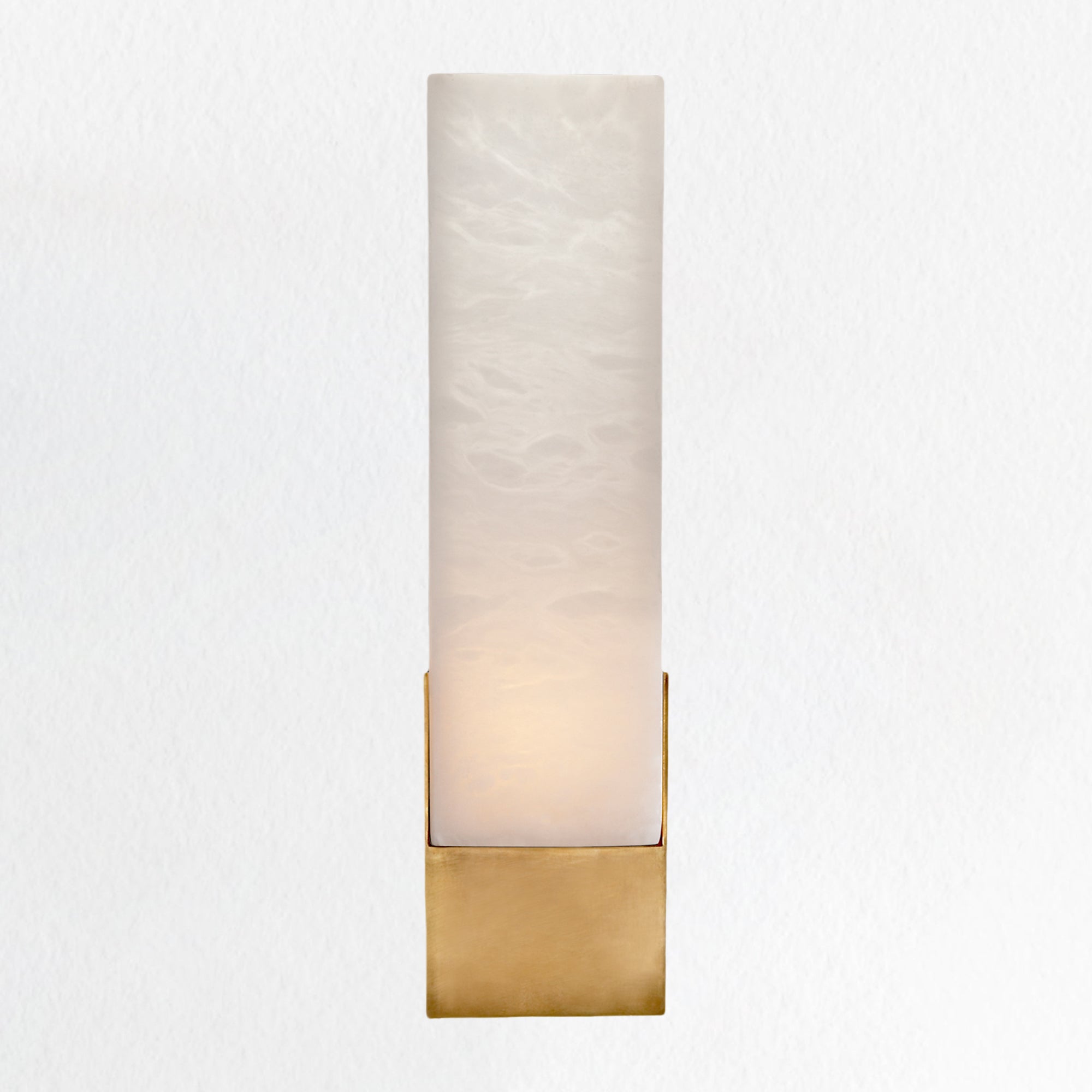 Organic Carved Alabaster Wall Sconce - Minimalist Design with E26 Socket for Elegant Bathroom, Living Room, and Dining Room Lighting