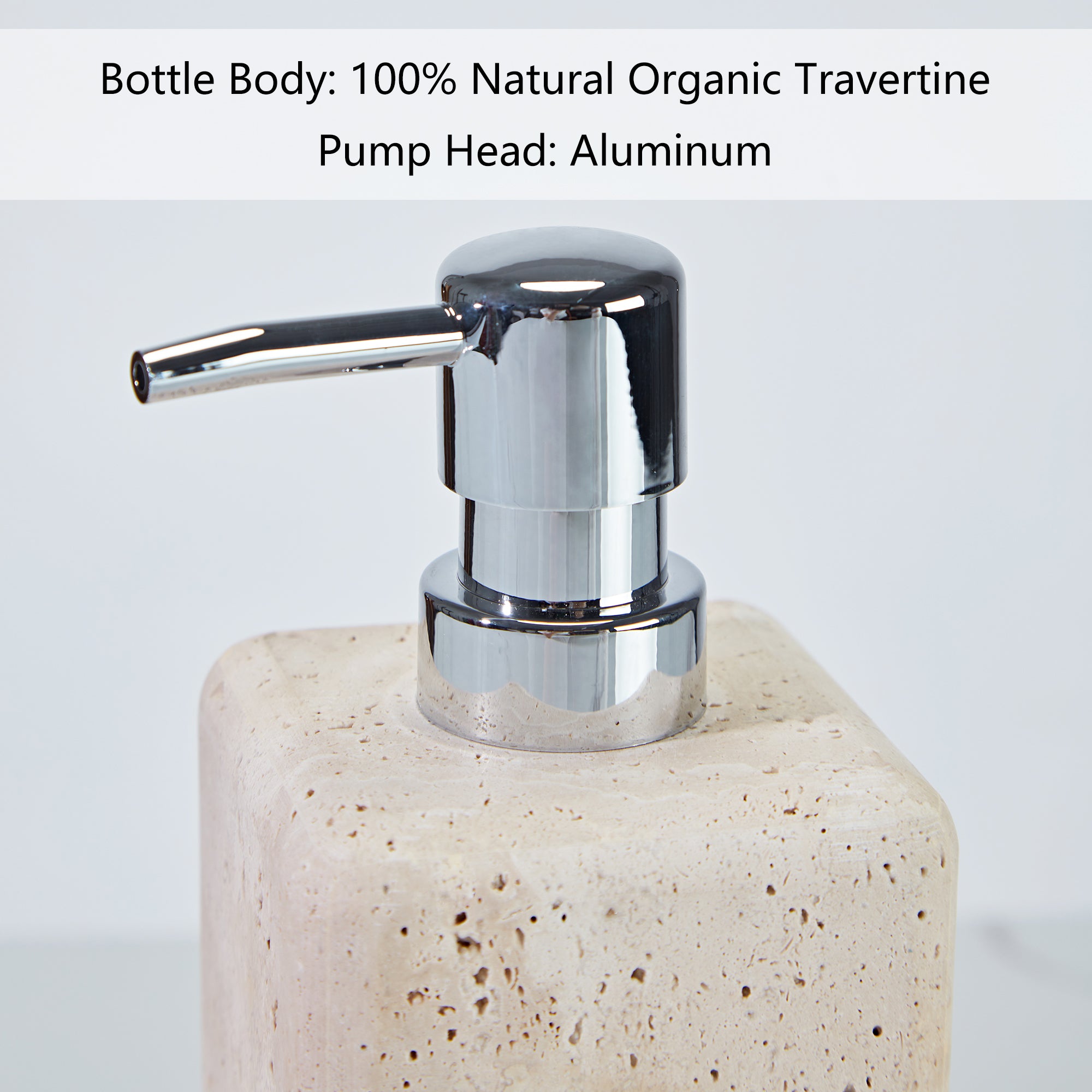 Nature's Touch Travertine Bath Accessories with Organic Edge and Unique Variations for Rustic Bathroom Decor