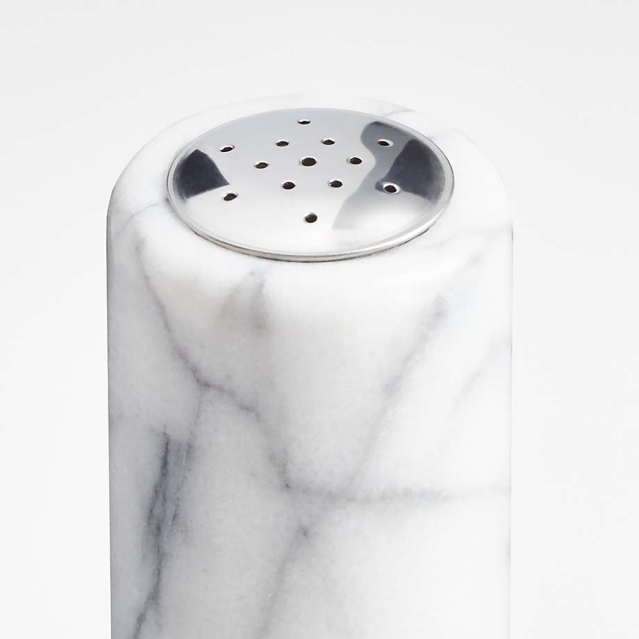 French Kitchen Marble Salt and Pepper Set