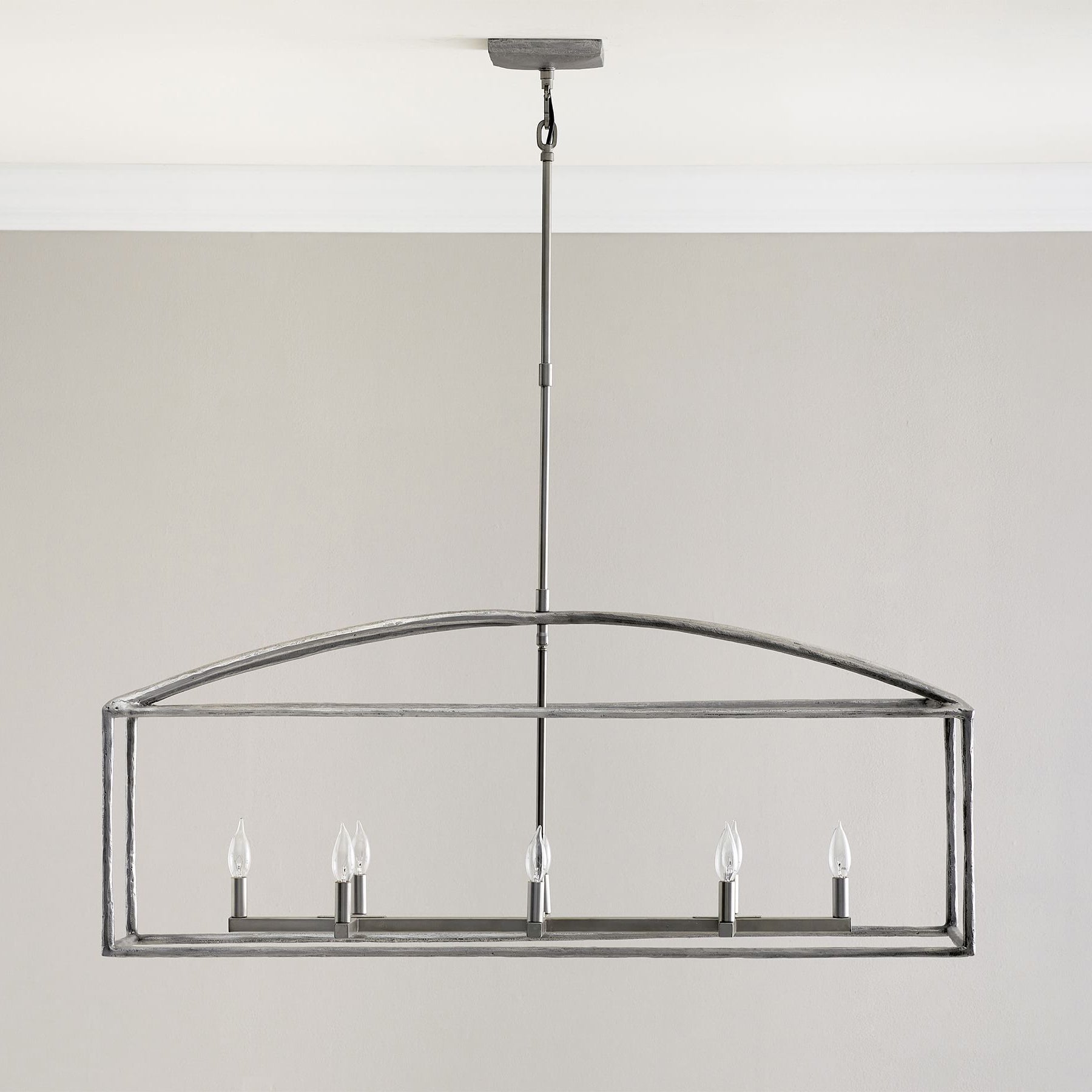 Fallon Forged-iron Linear Chandelier