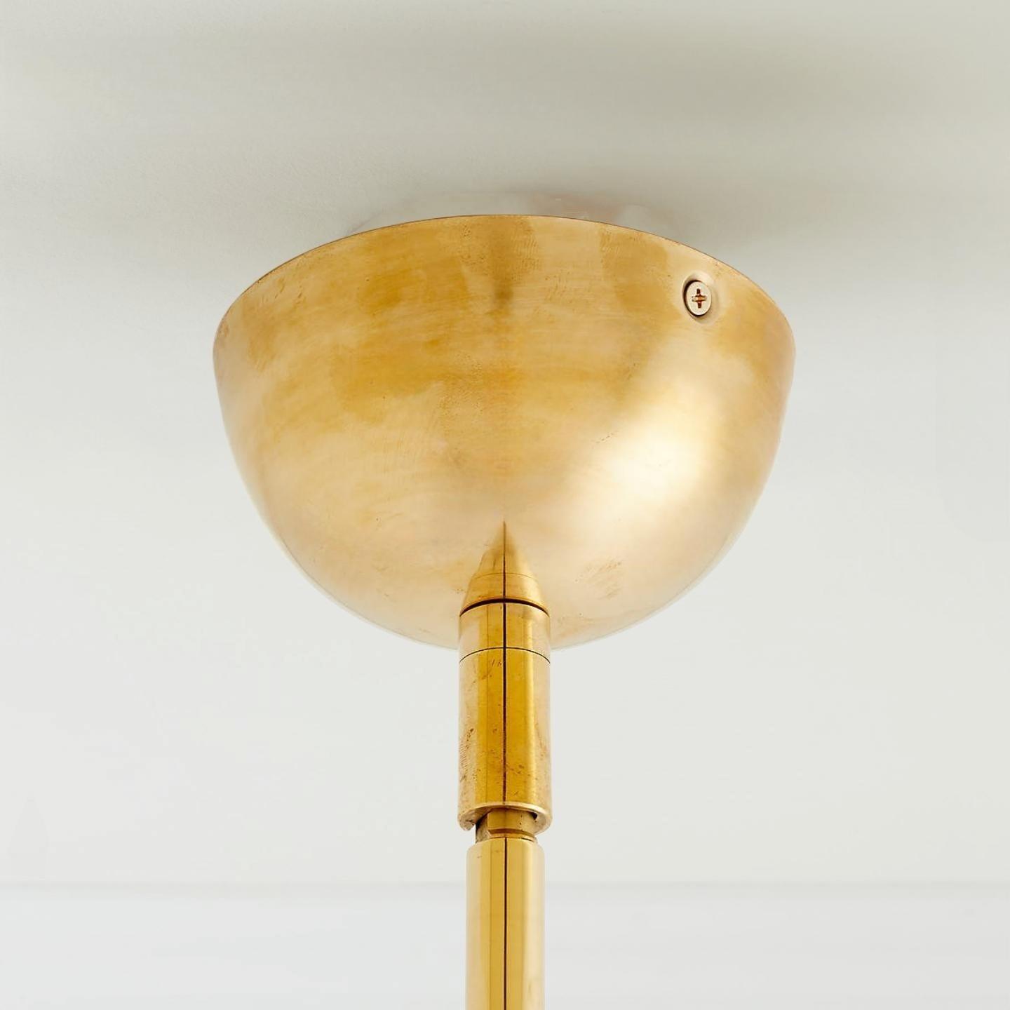 Lamina Polished Brass Pendant Light