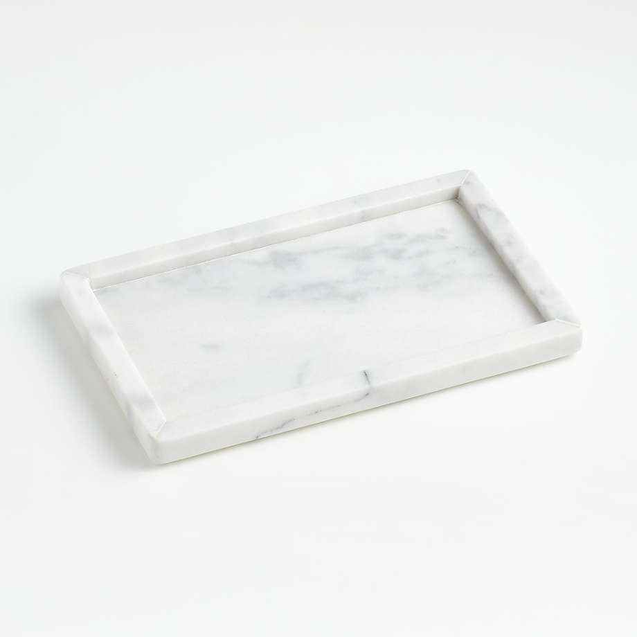 French Kitchen Marble Rectangle Tray