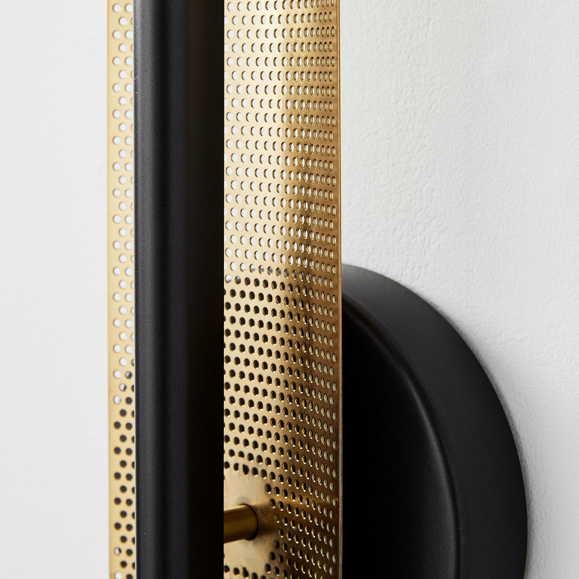 Perforated LED Sconce